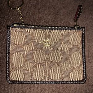 Coach Key and card holder